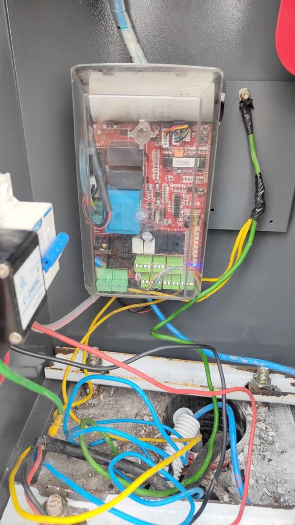 Control board and motor replacement